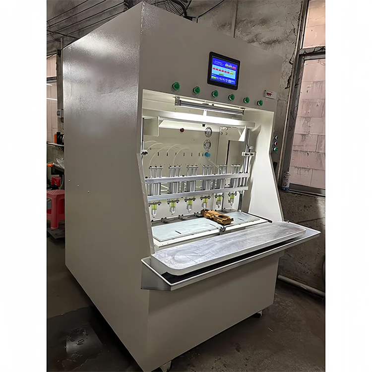 Vacuümolievulmachine voor deurdranger