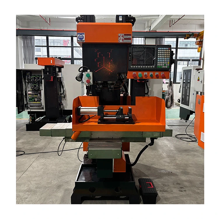 Verticale 4-assige CNC-samengestelde machine